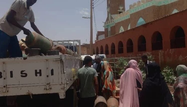 شركة سودانية توزع أسطوانات غاز مجانا