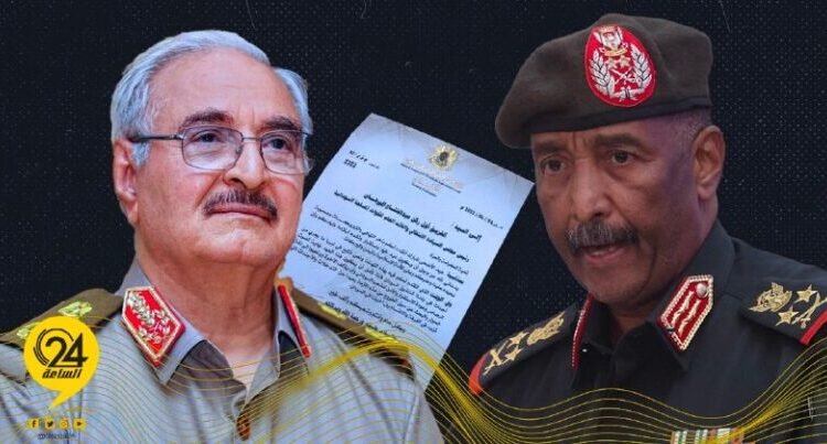 تفاصيل ما جرى بين البرهان و حفتر