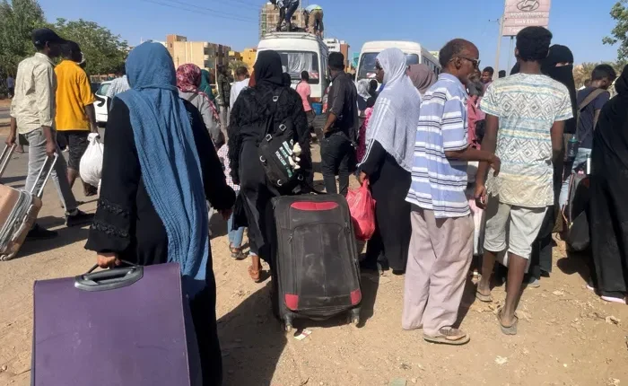700 ألف نازح بمدينة الأبيض وسط السودان