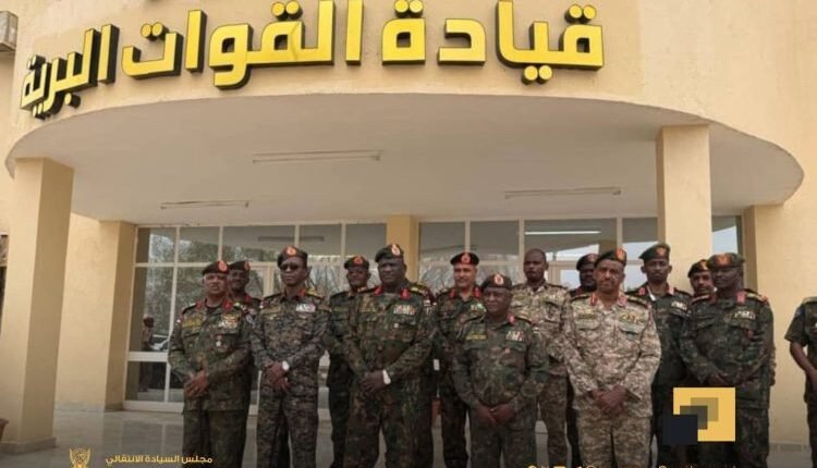 كباشي مع القوات البرية كتفا بكتف