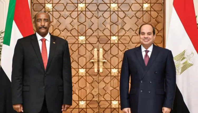تفاصيل رسالة خاصة بين البرهان والسيسي