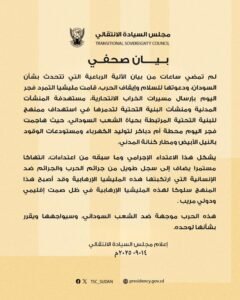 أبرزها محطة أم دباكر.. المسيرات تستهدف مرافق حيوية في النيل الأبيض ومجلس السيادة يصدر بيانا حاميا