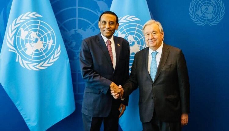 واصلَ إحداث الاختراقات.. كامل إدريس يلتقي غوتيريش و”الأمم المتحدة” تتفق مع رؤى حكومة السودان