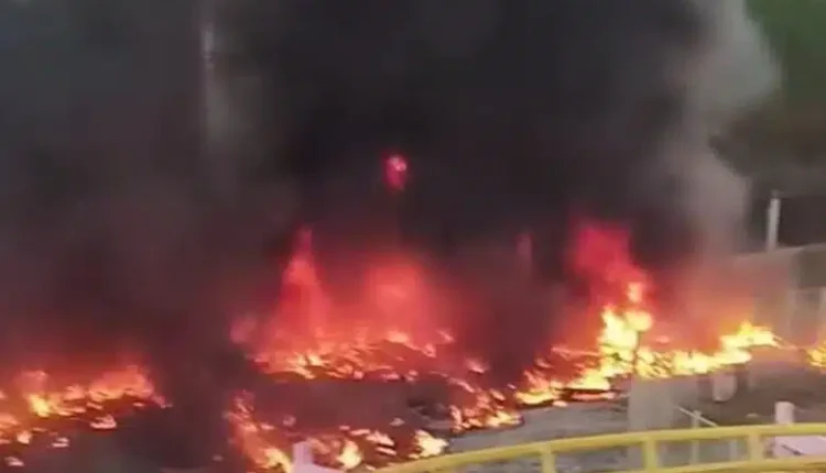 النيران تلتهم “مدينة الطفل” في الخرطوم وغياب تمام لفرق الإطفاء