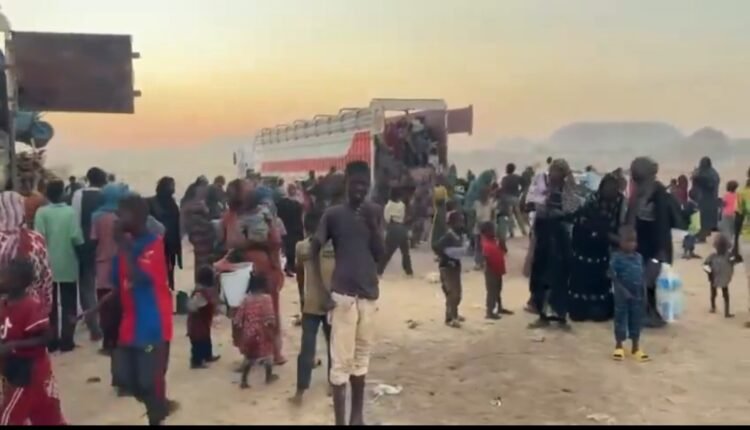 بالفيديو.. هروب مئات المواطنين من “قسوة” الدعم السريع في الفاشر ووفاة طفلتين.. قطعوا أكثر من 60 كيلومترًا