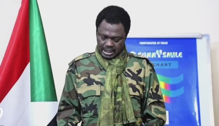 خطاب قوي من حاكم إقليم دارفور