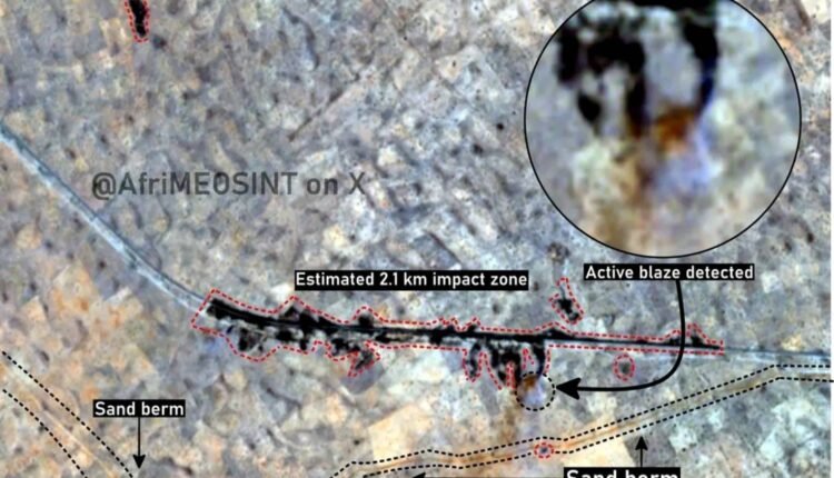 طيران أجنبي يدمر 500 سيارة وشاحنة مدنية بعد سقوط الفاشر وحفتر يطالب بدخول قوات ليبية لمساندة الدعم السريع