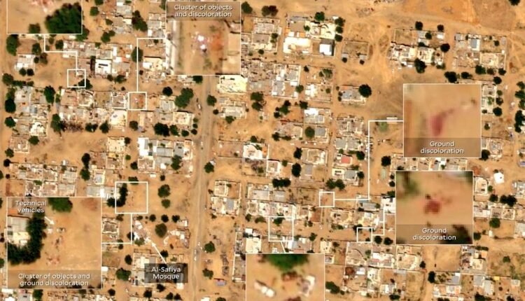 الفاشر .. الأقمار الصناعية تظهر الدماء المنتشرة الدعم السريع تنفذ تصفيات على اكثر من 2000 مدني أعزل