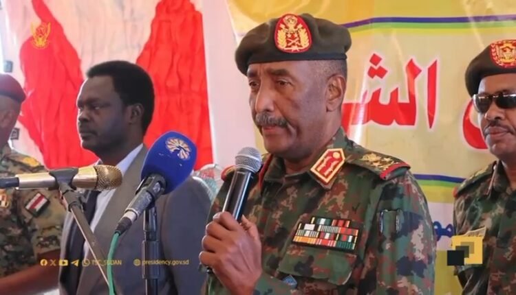 بالفيديو.. البرهان يدعو لارجاع علم السودان القديم