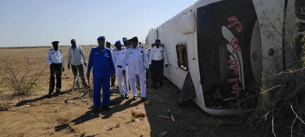 في حادث مروري مروع ..مصرع وإصابة 65 شخصًا بينهم أجانب من دولة مجاورة في مهمة رسمية بالسودان واجراءات لترحيل الجثامين