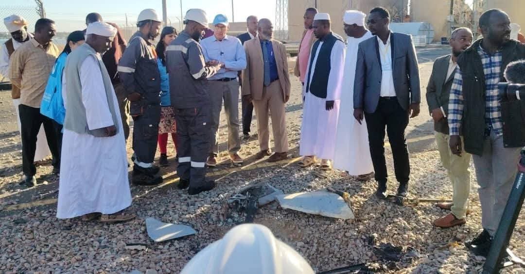 فولكر يسيطر عليه الحزن من استهداف مسيرات الدعم السريع سد مروي