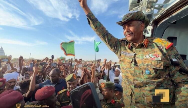 البرهان من أزرق طيبة يهدد بمحاسبة من يحرضون ضد الجيش والسودان ويعلن شروط الهدنة ويرحب بمن يضع السلاح