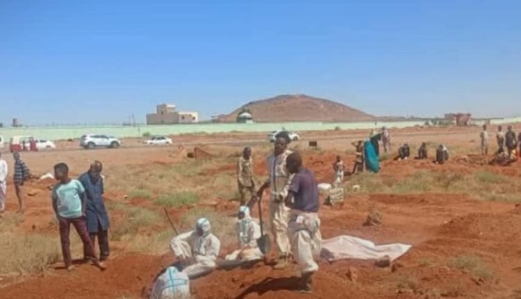 نقل رفات 500 جثة لقتلى الحرب من أمام منازل مواطنين في أمدرمان