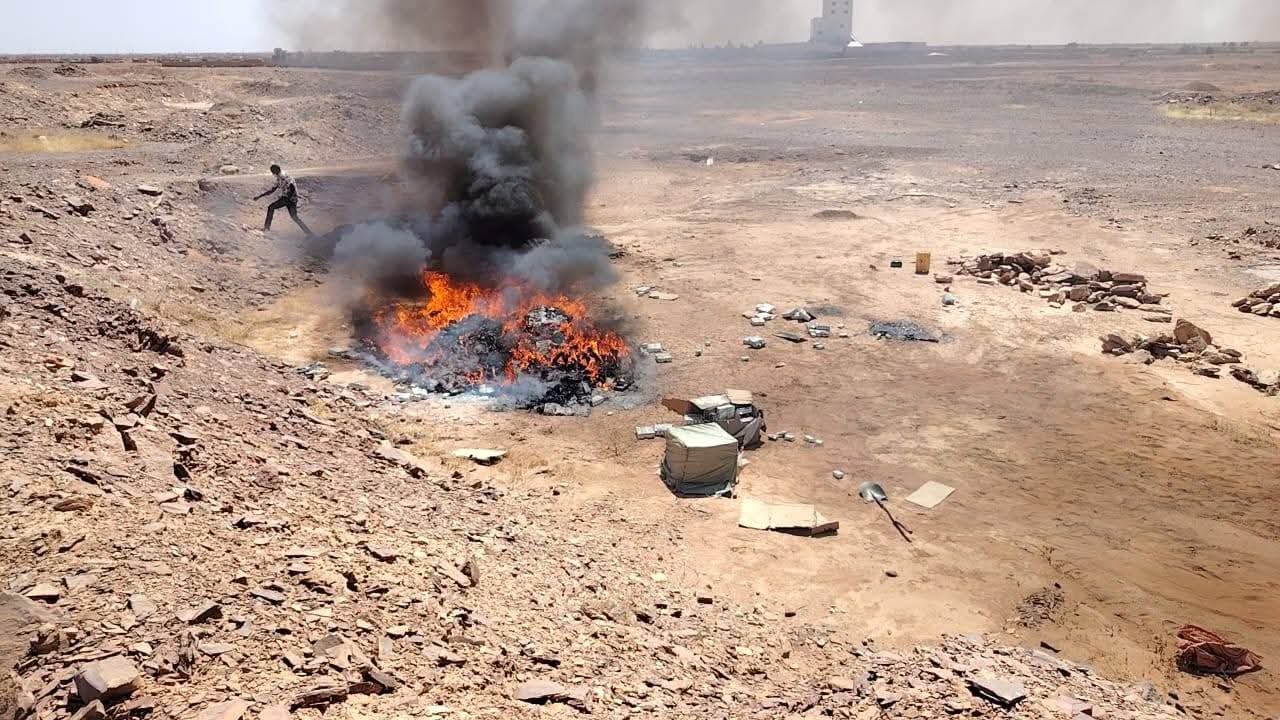 إبادة مخدرات أم درمان