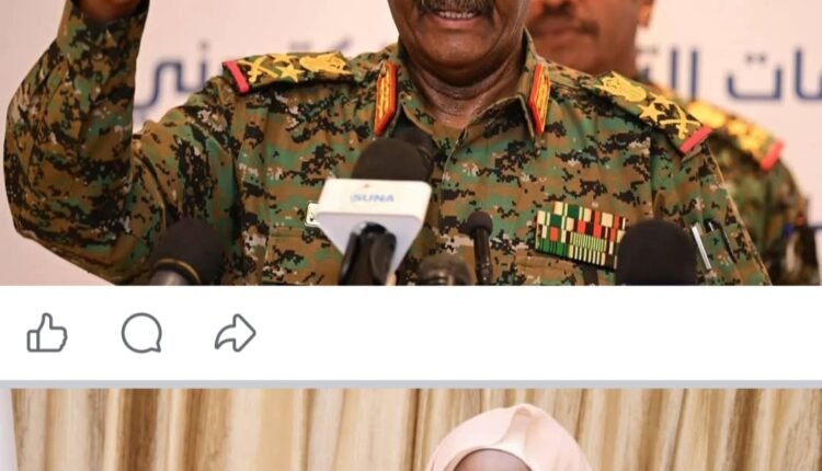 البرهان يتدخل في أزمة سببتها عضو السيادي سلمى عبد الجبار و يوجه رئيس الوزراء بالاعتذار لموظفة في أراضي الخرطوم وإلغاء قرار فصلها