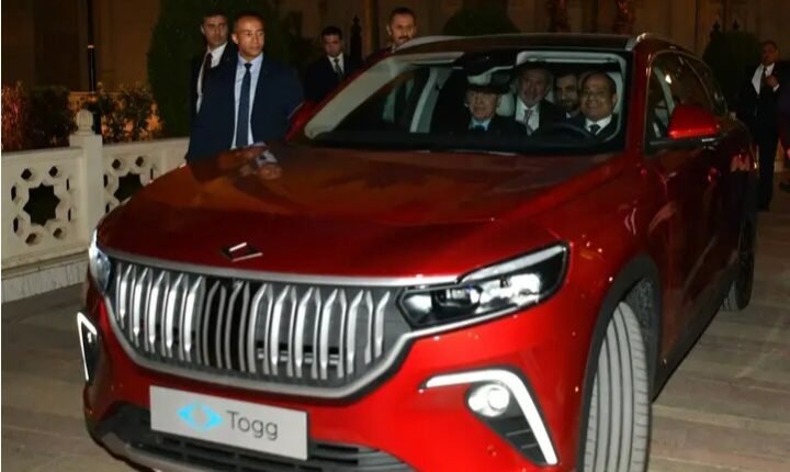 اردوغان يهدي السيسي سيارة كهربائية تركية الصنع