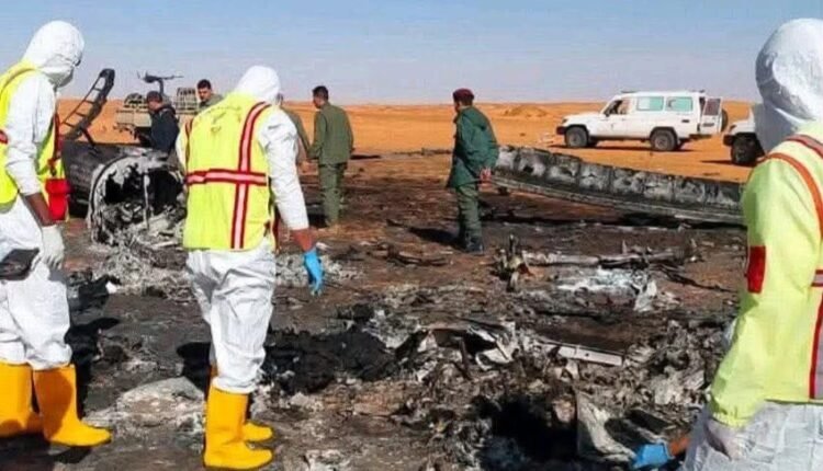 سلاح الجو السوداني يسقط طائرة عمودية ليبية في المثلث الحدودي