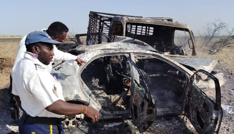 مصرع وإصابة 10 مواطنين في حادث مروري وتصادم مركبتين بطريق كسلا القضارف