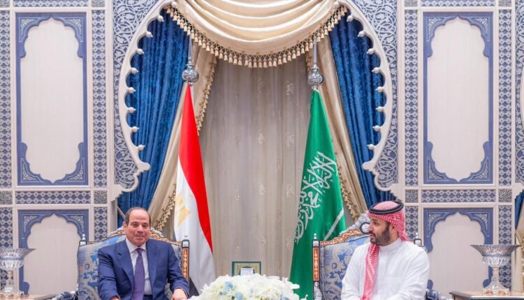 محمد بن سلمان والسيسي يجريان مباحثات عاجلة والتصعيد العسكري على الشرق الأوسط يتصدر القاء