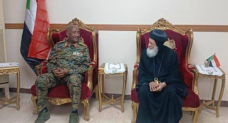 البرهان يرسل رسالة لـ المسيحيين في عيد القيامة ويوجه بشأن كنيسة دمرتها الدعم السريع بالخرطوم