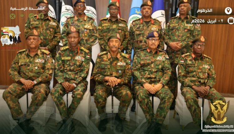 أول صورة وتصريح لقيادة هيئة أركان الجيش السوداني الجديدة