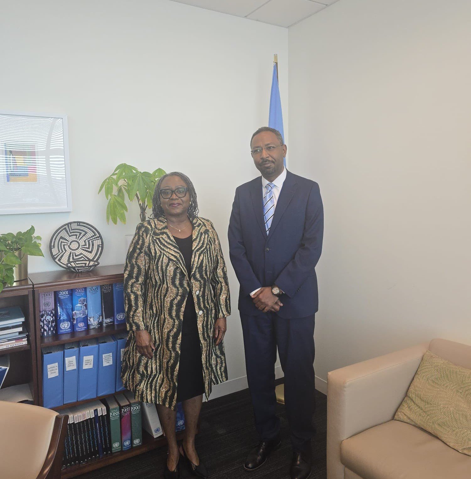 مستشار البرهان يكشف تفاصيل إجتماعات مهمة في نيويورك والأمم المتحدة تعترف بشرعية الحكومة السودانية الحالية