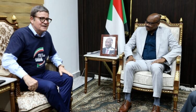 مساعدات طارئة من إيطاليا للسودان..تحديات راهنة ومستشار البرهان يبحث عن الدعم لتخفيف معاناة المتضررين