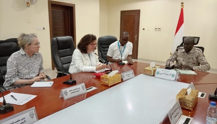 والي الخرطوم يطلب دعم ومساعدة  الإتحاد الأوروبي ويبلغ مسؤولة إقليمية تفاصيل أوضاع كارثية للحرب