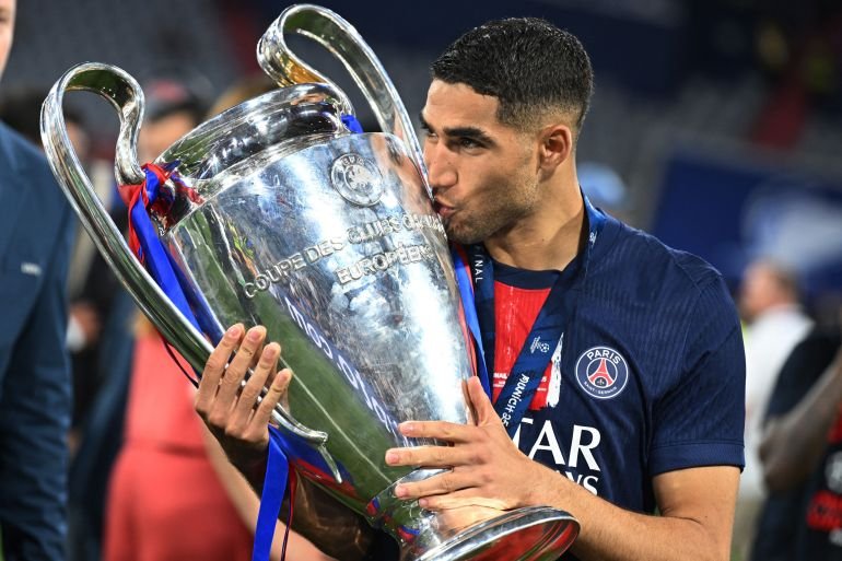 نبأ محبط بشأن لحاق المغربي أشرف حكيمي بنهائي دوري أبطال أوروبا نبأ محبط بشأن لحاق المغربي أشرف حكيمي بنهائي دوري أبطال أوروبا