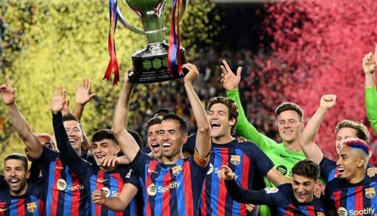 برشلونة يتوج بـ الليجا للمرة 29 وريال مدريد يغرق في عار الموسم الصفري