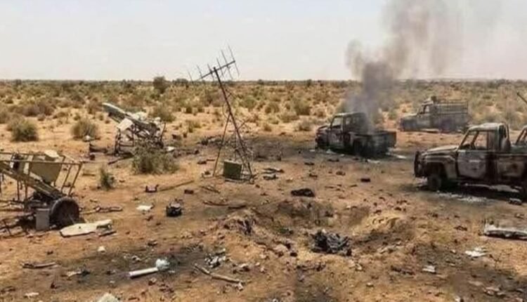طيران الجيش السوداني يستهدف منصة إطلاق مسيرات ومقتل كامل طاقمها ويقترب من السيطرة على طريق الصادرات”بارا”