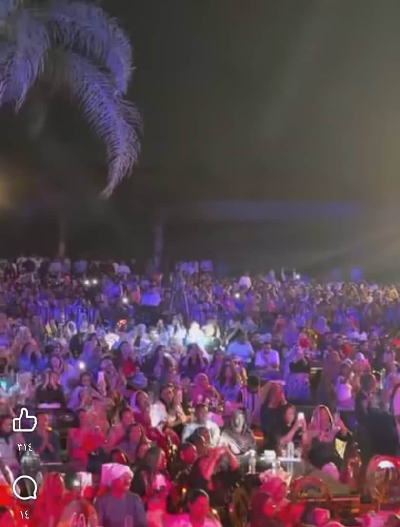 نجاح كبير لـ"حفل هدى عربي" بالقاهرة والسلطانة تثير الجدل..الجمهور حضر بدون استنفار نجاح كبير لـ"حفل هدى عربي" بالقاهرة والسلطانة تثير الجدل..الجمهور حضر بدون استنفار