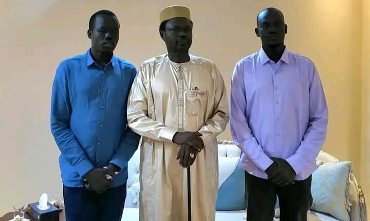 مناوي يبعث برسائل إلى جنوب السودان خلال لقائه مستر ياي وكابتن منيانق