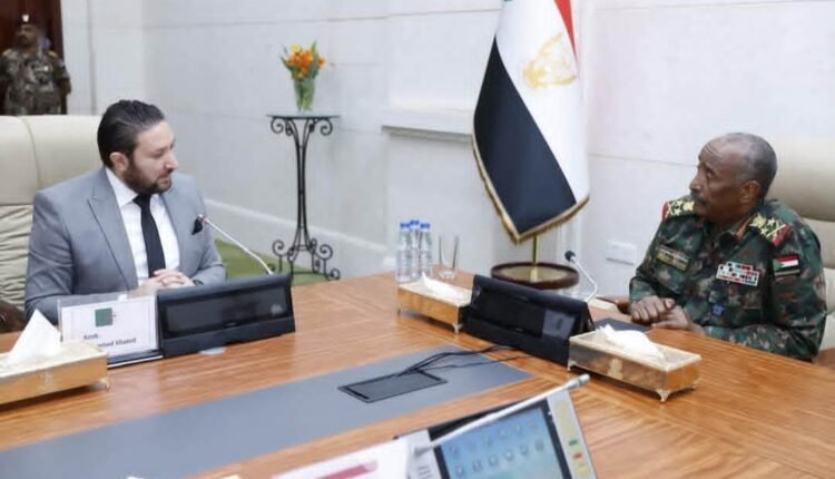 البرهان يلتقي وفد مجلس السلم والأمن الأفريقي في الخرطوم