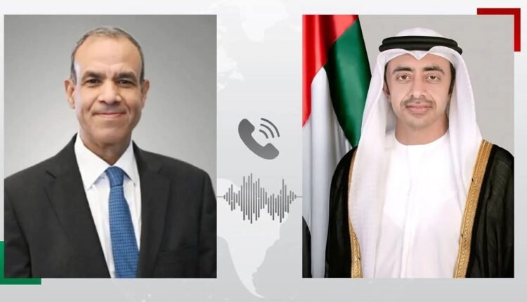 مصر والإمارات تبحثان تطورات الأوضاع في السودان