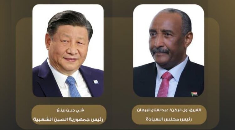 في ذكرى اليوم الوطني.. البرهان يبعث برسالة إلى الرئيس الصيني