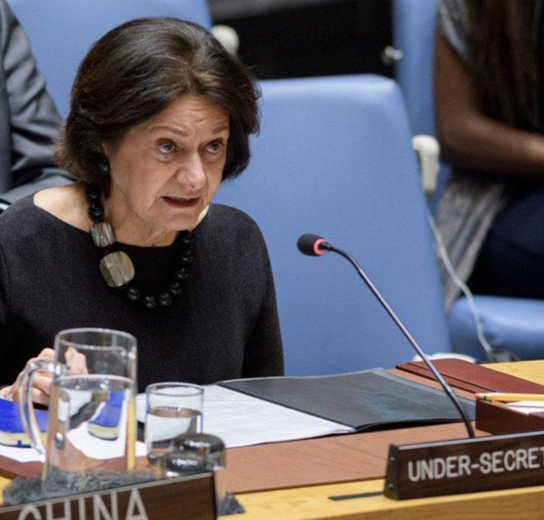وكيلة الأمين العام للأمم المتحدة تقترح وقف إستخدام المسيرات فورًا في السودان وتطالب أطراف خارجية بتفعيل نفوذها لإنهاء الحرب وكيلة الأمين العام للأمم المتحدة تقترح وقف إستخدام المسيرات فورًا في السودان وتطالب أطراف خارجية بتفعيل نفوذها لإنهاء الحرب